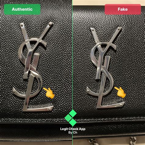 real vs fake ysl clutch|real ysl bag.